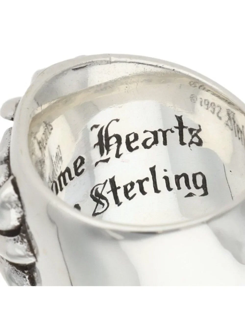 Chrome Hearts Keeper Silver Ring